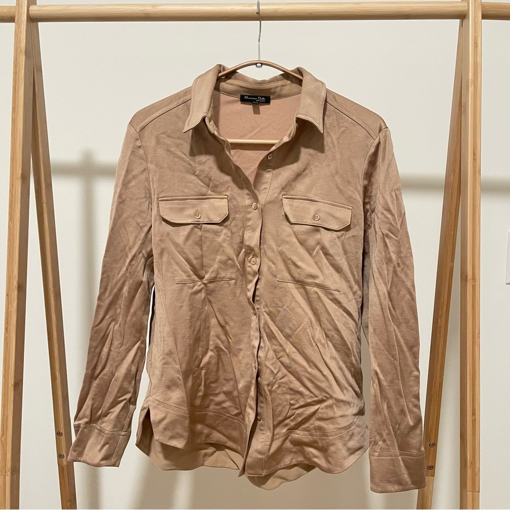 Massimo Dutti cotton overshirt size XS